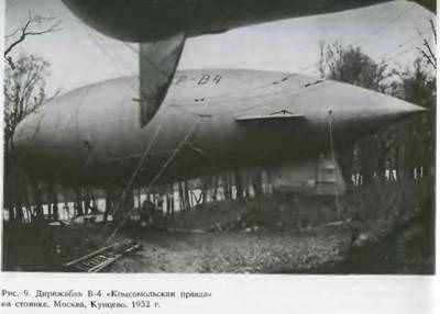 Дирижабль СССР-В-4 Дирижабль СССР-В-4